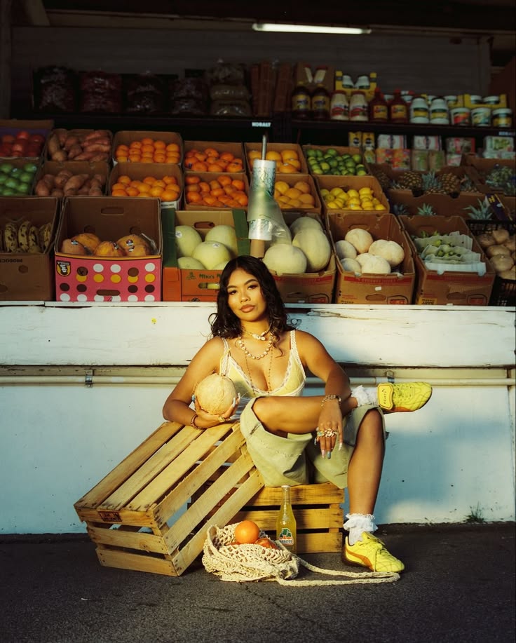 🥥 La patronne du marché